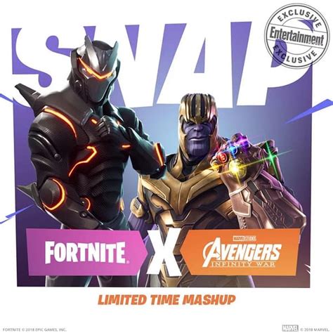 Thanos is Coming to Fortnite for a Limited Event - Bleeding Cool