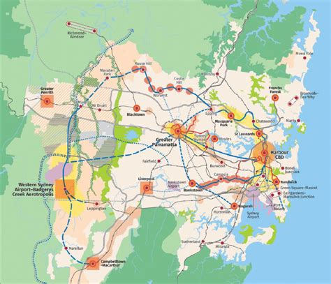 Greater Sydney Region Structure Plan Source: GSC 2018, p. 15 ...