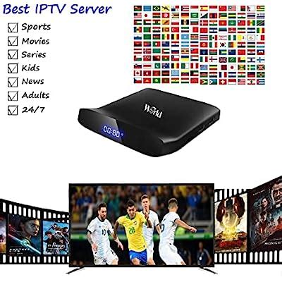 Buy IPTV Box 4K 4GB RAM 64GB ROM Including 10000+ Channels from UK USA ...