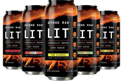 Beyond Raw turns its Lit pre-workout into a carbonated beverage - Stack3d