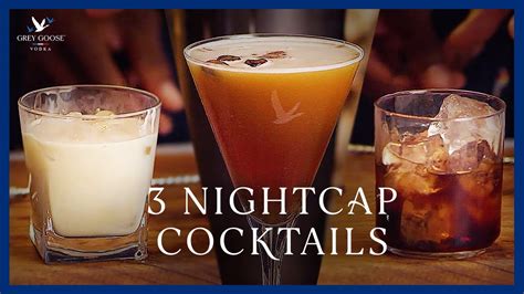 3 Nightcap Cocktail Recipes | Grey Goose Vodka - The Busy Mom Blog