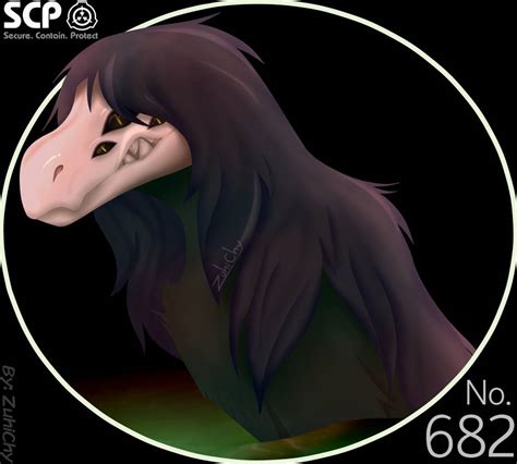 SCP-682 [Fan Art] by Zuhi-Chy on DeviantArt