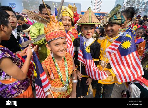 Happy faces of Malaysian people Stock Photo - Alamy