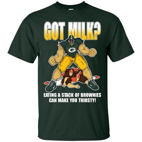 Got Milk Green Bay Packers T Shirt – Best Funny Store | Green bay ...