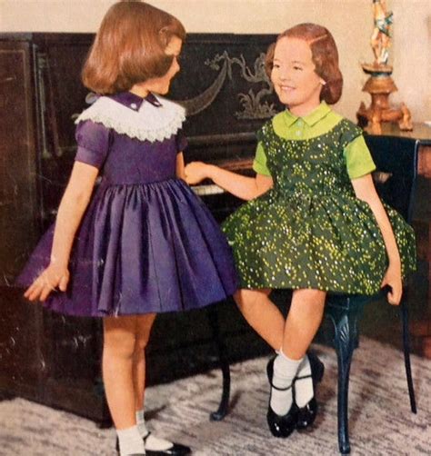 1950's, new school dresses!. So pretty, and so feminine. | Vintage childrens clothing, Kids ...