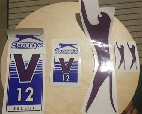 Retro V12 stickers | Cricket coaching, Cricket, Slazenger