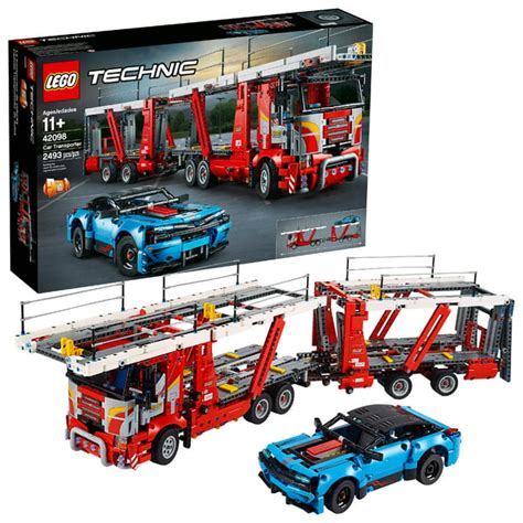 LEGO Technic Car Transporter 42098 Toy Truck and Trailer Building Set - Walmart.com - Walmart.com