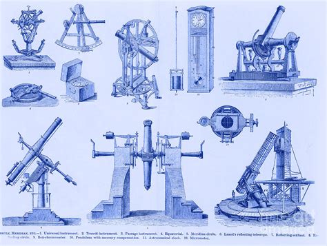 Historical Astronomy Instruments Photograph by Science Source - Fine Art America