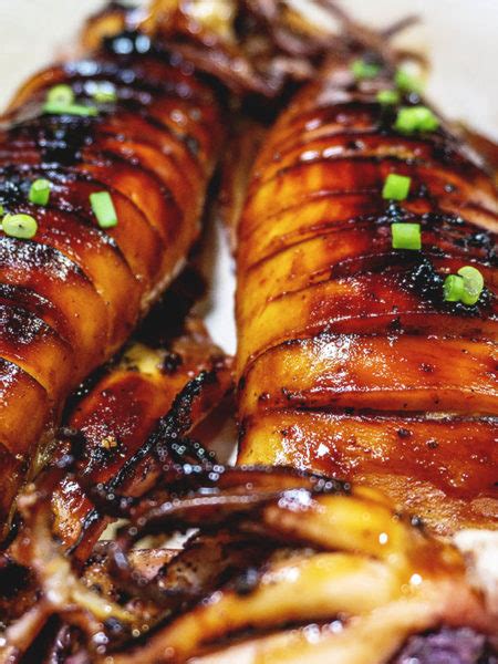 Inihaw na Pusit - Grilled Stuffed Squid | Amiable Foods