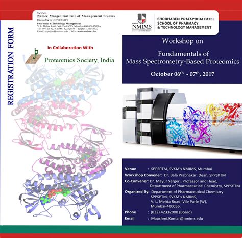 Workshop on Fundamentals of Mass Spectrometry-Based Proteomics - IndiaBioscience