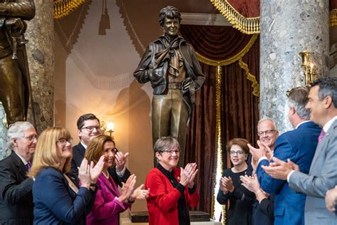 Amelia Earhart statue unveiled in U.S. Capitol, representing Kansas - The Washington Post