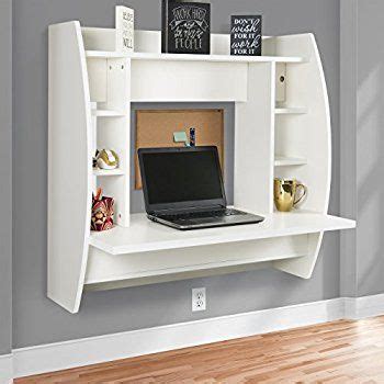 Best Choice Products Wall Mount Floating Computer Desk With Storage ...