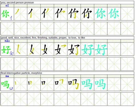 Chinese Character Worksheet Maker | Character worksheets, Chinese ...