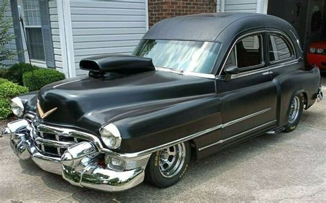 Death’s Personal Ride: Custom 1953 Cadillac Hearse | Barn Finds