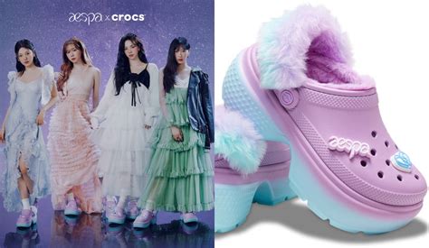 Aespa and Crocs Debut New Stomp Lined Clog Collaboration