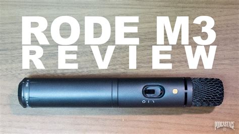 Rode M3 Condenser Mic Review - YouTube