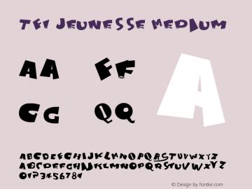 TF1 Jeunesse Font,TF1Jeunesse Font|TF1 Jeunesse Version 001.000 Font-TTF Font/Uncategorized Font ...