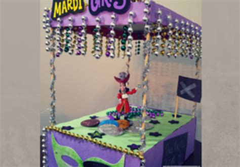 Macaroni Made: Mardi Gras Shoebox Float | Macaroni Kid Monroe - West Monroe