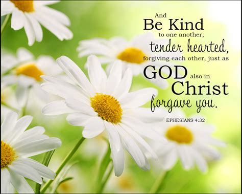 Ephesians 4:32 Be Kind to One Another - Free Bible Verse Art Downloads ...