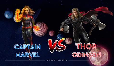 Captain Marvel Vs. Thor: Who Would Win? | Marvelism