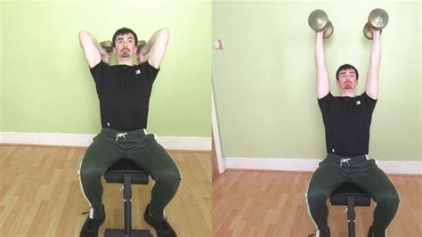 Standing and Seated Dumbbell French Press Tutorial