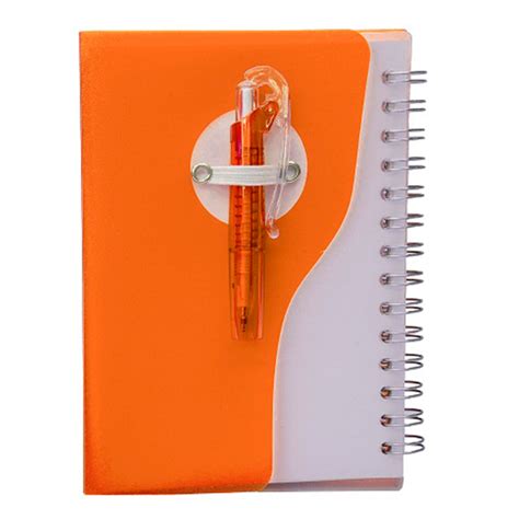 PP Plastic Cover Notepad Back with Pen (STA0052), Corporate Gifts ...