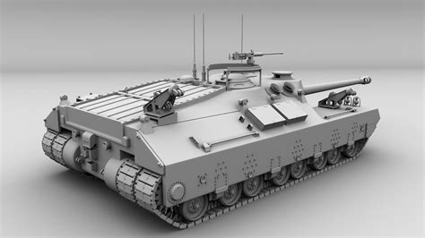 3d modeling: T28 Super Heavy Tank