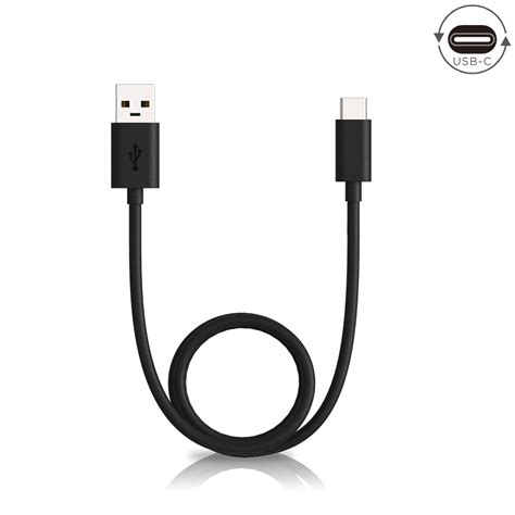 Motorola Data/Charging Cable USB-A to USB-C — Black – Motorola Chargers ...