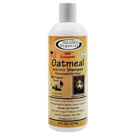 Organic Anti-Itch Oatmeal Dog Shampoo – Pets on Broadway