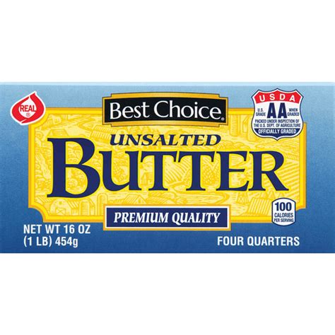 Best Choice Unsalted Butter | Unsalted butter | Superlo Foods