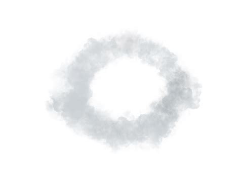 circle smoke diffusion isolated on transparency background ep06 ...