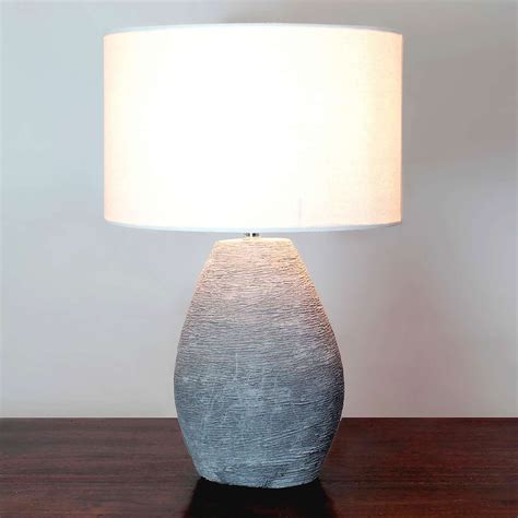 Robyn Concrete Table Lamp | Concrete table lamp, Table lamp, Bedside table lamps