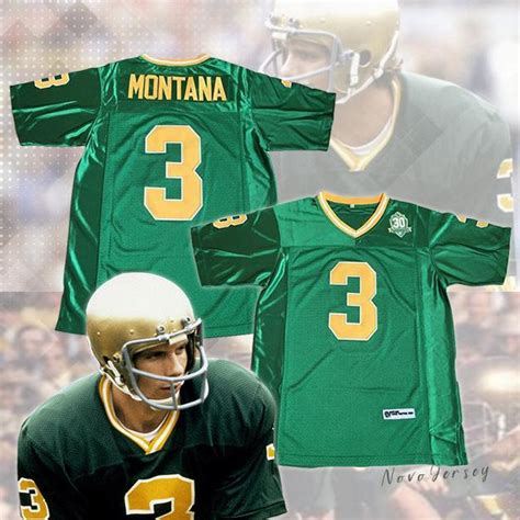 Joe Montana #3 Notre Dame College Football Jersey - Football-Other