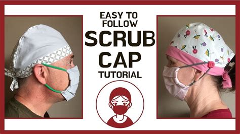 Ponytail Scrub Hat SEWING PATTERN PDF Ponytail Surgical Cap ...