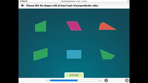 Choose all the shapes with at least 1 pair of perpendicular sides - Brainly.in