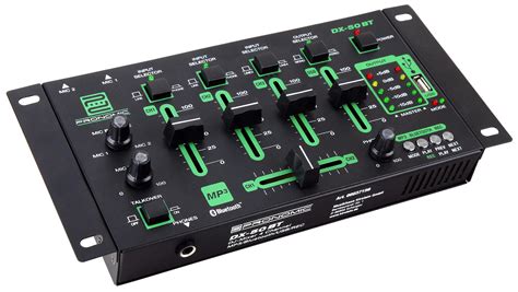 Pronomic DX-50 4-Kanal USB DJ-Mixer mit Recording Funktion und ...