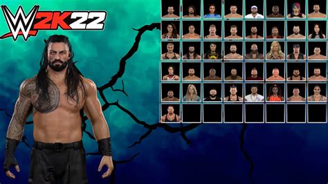 WWE 2K22 FULL ROSTER REVEAL!!120+ SUPERSTARS AND LEGENDS!! - YouTube