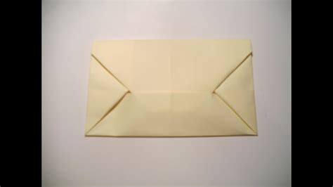 Origami Envelope - YouTube