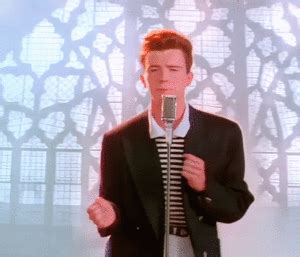 20張超好笑【rickroll】 GIF 梗圖！快來看看網友們的搞笑創作！