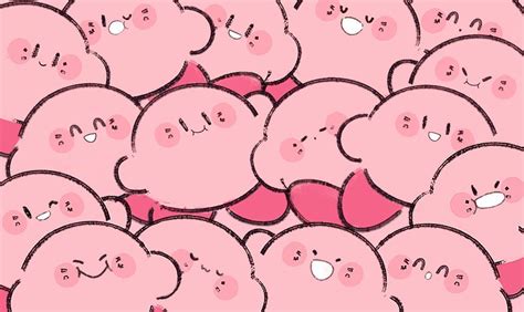 🌻 on Twitter in 2021 | Cute desktop wallpaper, Kawaii wallpaper, Kirby art