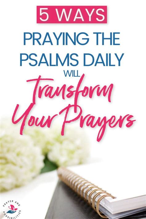 5 reasons for praying the psalms daily – Artofit