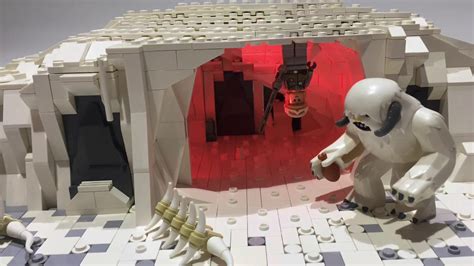 Hoth Wampa Cave Lego MOC - YouTube
