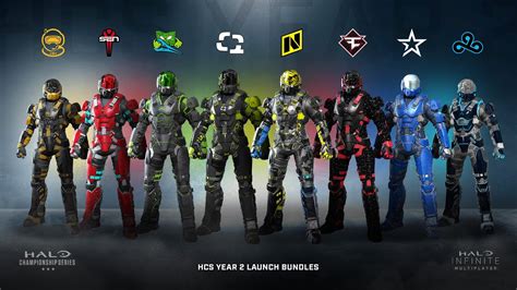 Halo Infinite | HCS Year Two Partnered Team Bundles - YouTube