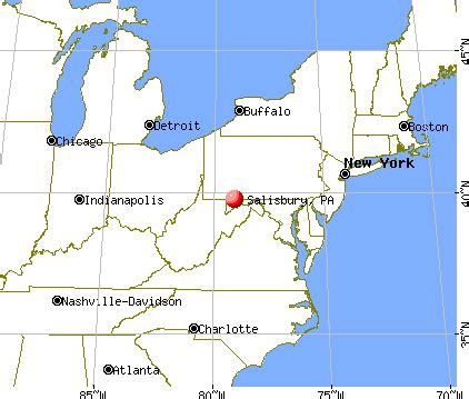 Salisbury, Pennsylvania (PA 15558) profile: population, maps, real estate, averages, homes ...