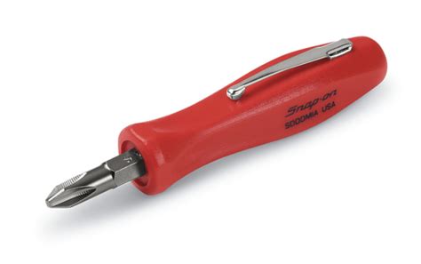 Pocket Screwdriver with Reversible Bit