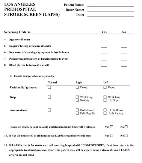 Stroke Examination Tools | CareerCert