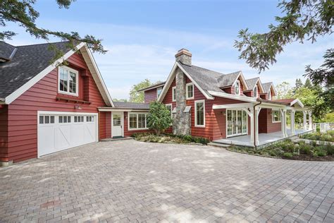 The red farmhouse - Farmhouse - Exterior - San Francisco - by LMK Interiors | Houzz