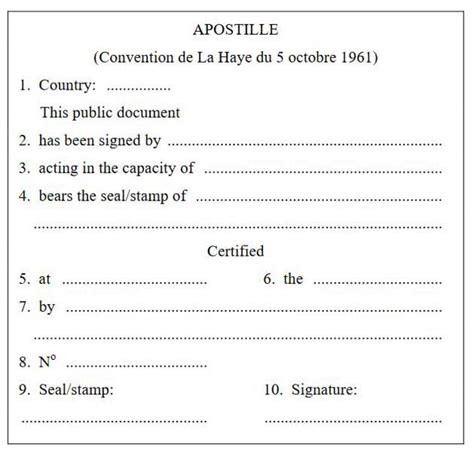 Apostille - Terms on LimaEasy - LimaEasy