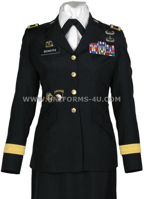 U.S. ARMY FEMALE OFFICER ASU BLUE COAT