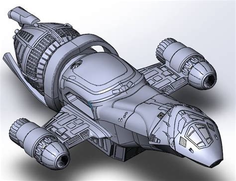 Firefly Serenity | 3D CAD Model Library | GrabCAD